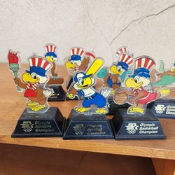 1984 Vintage  Olympic Game 9pcs