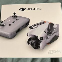 DJI Mini 4 Pro Camera Drone with drone bag