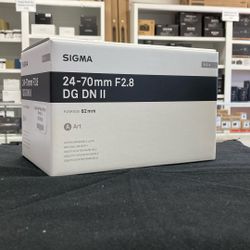 *SIGMA SALE* Sigma 24-70mm F2.8 II for Sony E