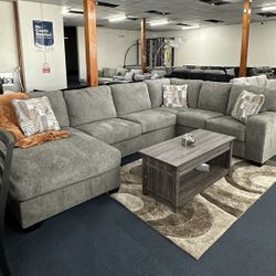 Gray Sectional 