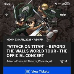 AoT - Beyond The Walls Concert