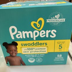 Pampers   SIZE    5       58      pañales