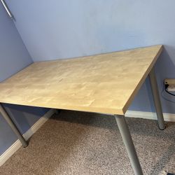 Ikea Desk - Large, birch Color 