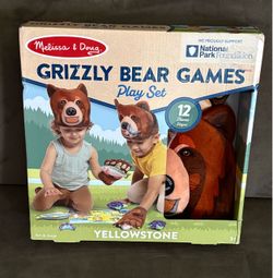 New Melissa and Doug Grizzly Bear Game