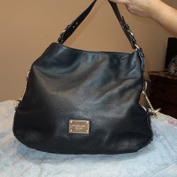 Michael Kors Black Leather Purse