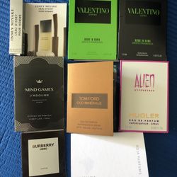 Authentic Fragrance Samples