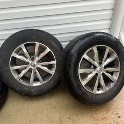 2018 Dodge Durango 18inch Rim And Tires