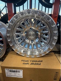 ARENA A153 17x9 OFFSET 0mm 6x135 GLOSS SILVER MACHINED