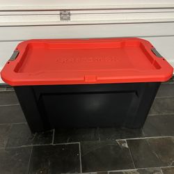 Craftsman 40 Gallon tool Storage Tote Heavy duty 
