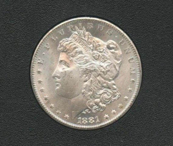 1881-CC Morgan Dollar Carson City Mint Uncirculated
