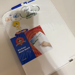 Vintage Looney tunes dry erase memo board