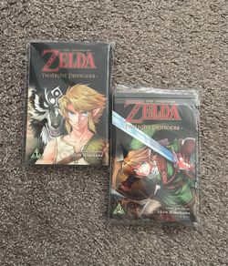 NEW The Legend of Zelda: Twilight Princess Manga Vol. 1 & 2 – Excellent Condition