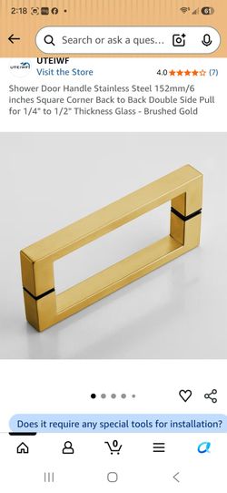 Shower door Handle