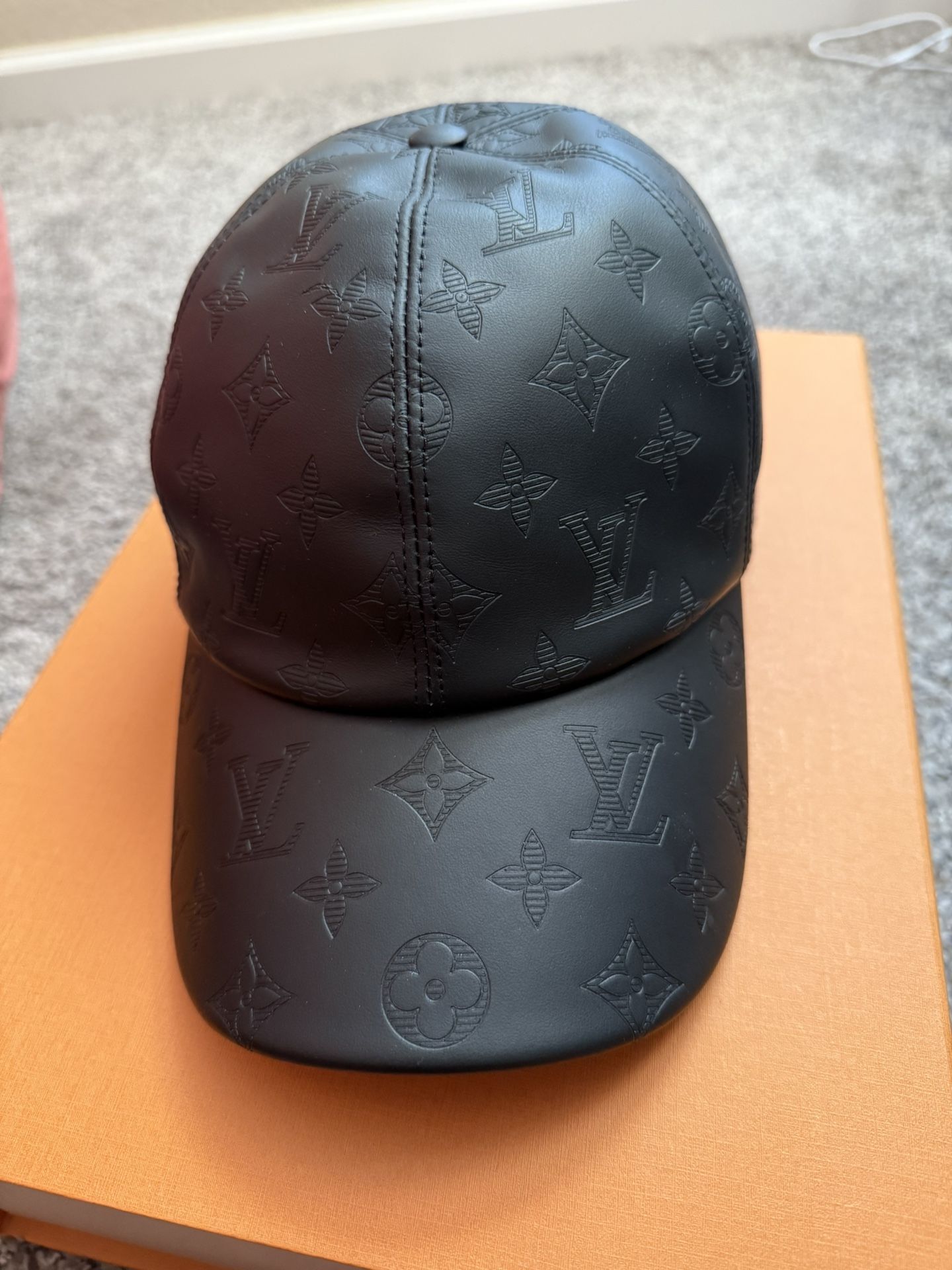 Louis Vuitton Baseball Black Cap