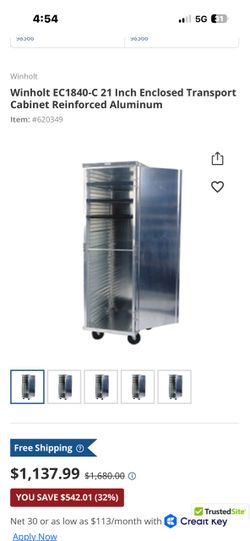 Winholt EC1840-C Enclosed Transport Cabinet