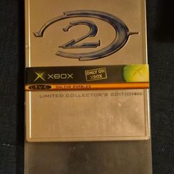 Halo 2 Limited Collector's Edition Xbox Game, Online Enabled, Shooter, 2004