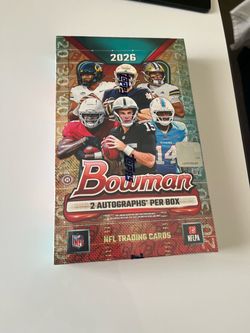 2026 Bowman NFL Trading Cards Hobby Box