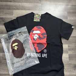 Bape tee/ Red 