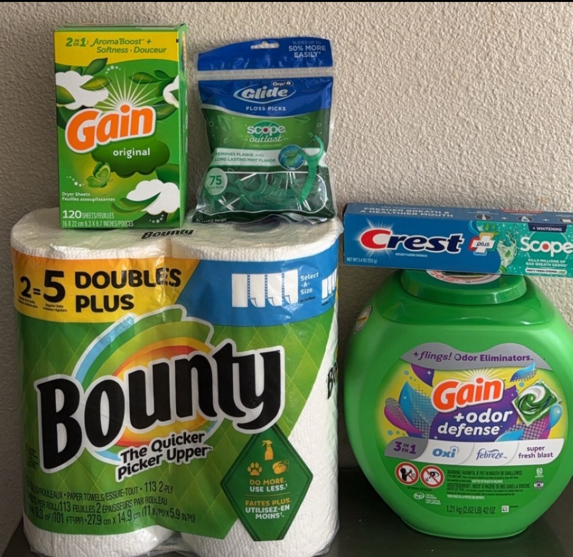 Gain Pods 60 Found Count Bundle  