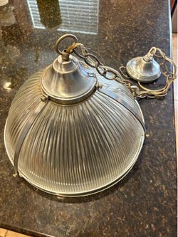 Hanging Glass Lamp