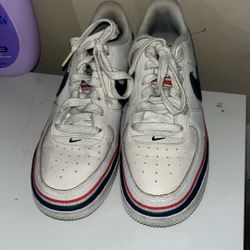 Nike Air Force 1 LV8 1 GS 'White Concord  Women