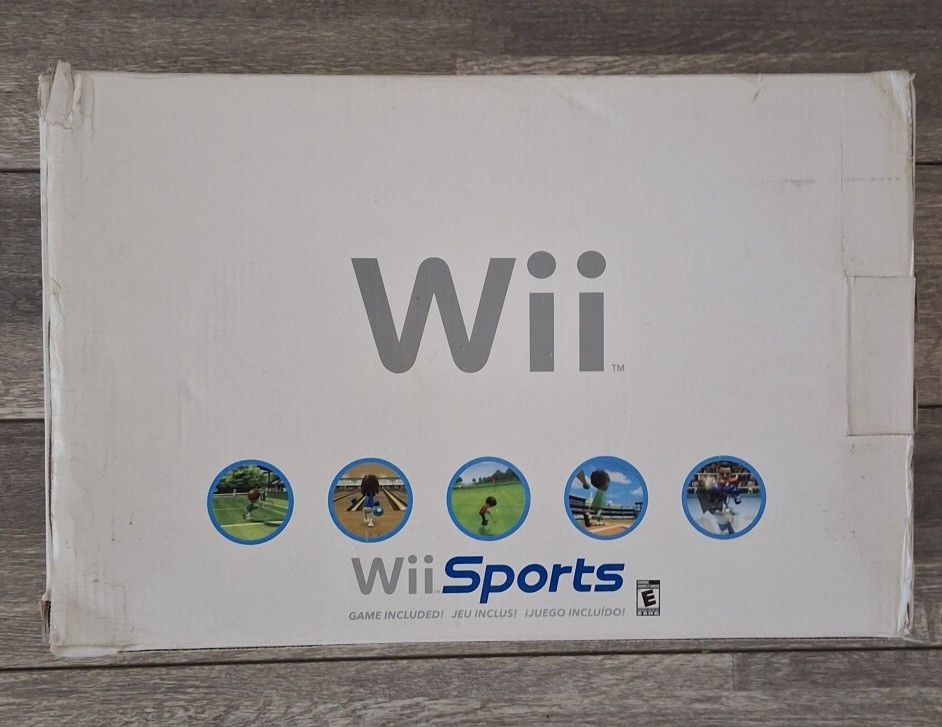 Nintendo Wii Sports System In Box Cib