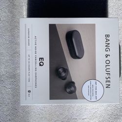BRAND NEW NEVER Used BANG & OLUFSEN B&O Wireless Earbuds ANC Still Sealed In The Factory Plastic