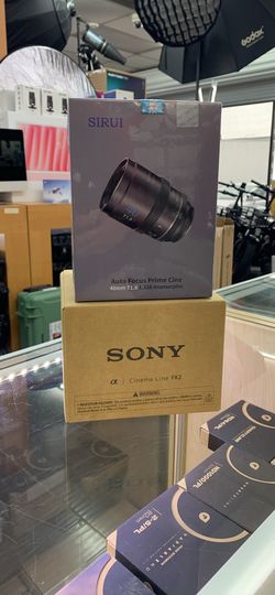 Sony FX2 with Sirui 40mm Anamorphic lens Camera bundle 
