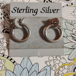 Sterling Silver 925 Hoops
