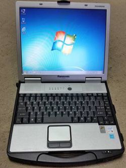 Panasonic Toughbook CF-74 Rugged Laptop Core Duo 1.83Gh 2GB 160GB Win7