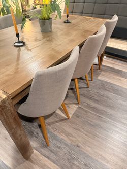 6 Grey Dining Chairs
