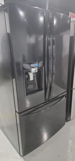Kenmore 3 Door Black Fridge
