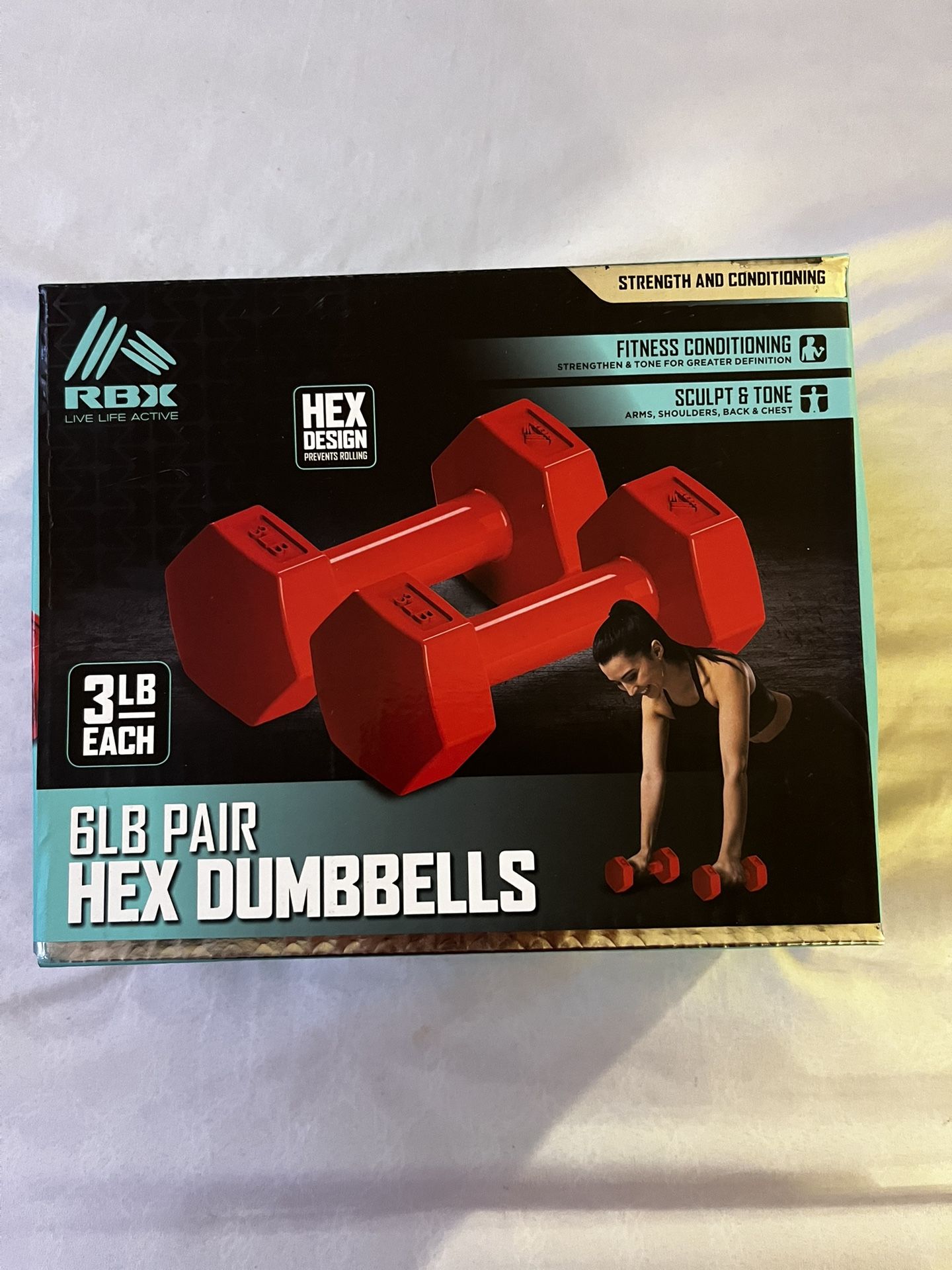 6 lb Dumbbells (pair)
