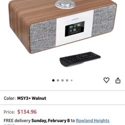 LEMEGA MSY5 All-in-One Music System Internet Radio CD Player Bluetooth Speaker