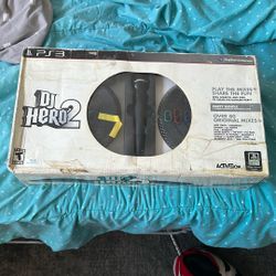 PS3 DJ Hero 2 Turntable 