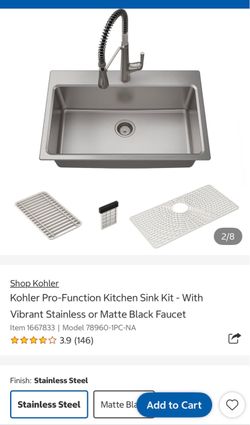 New Unopened Box  Kohler Sink