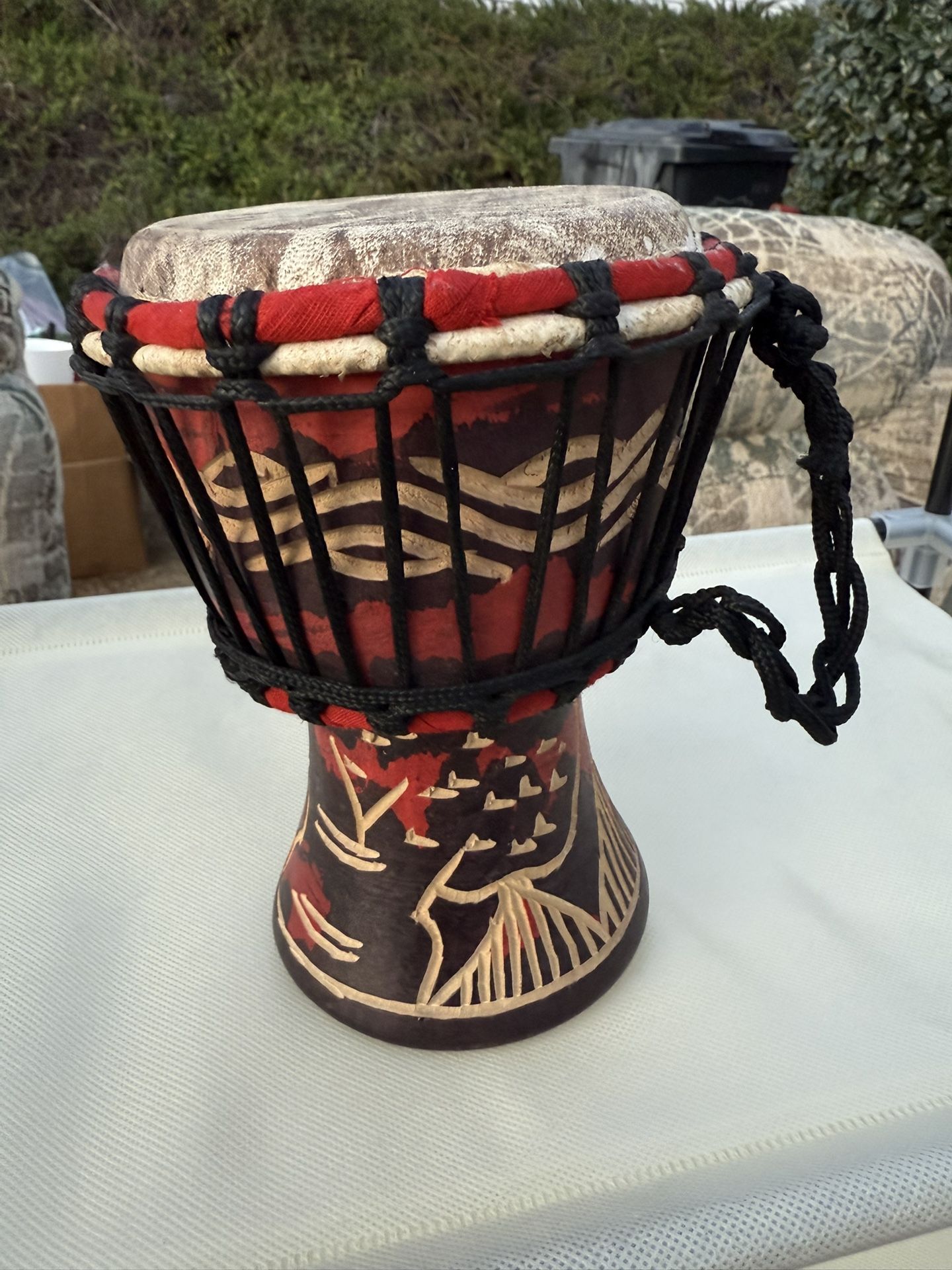 Djembe Drum Carved Bongo African Also An Awesome Gifting Idea Unique 