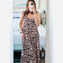 Spaghetti Strap Maxi Dress 