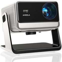 GooDee Smart Viedo Projector with WiFi and Bluetooth, Netflix Liscensed / 1200ANSI / Dolby Audio / Auto Focus & Keystone Portable Projector, 4K Decode