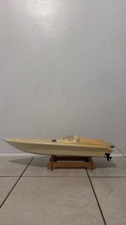 Vintage Nitro RC Jet Boat