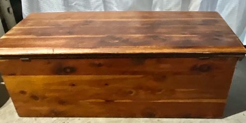 Antique 1800 cedar chest storage  42” x 21” by￼