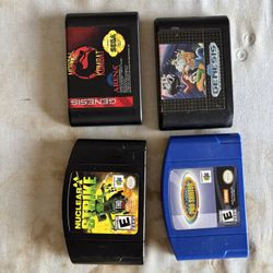 Sega Genesis & Nintendo 64  Games 