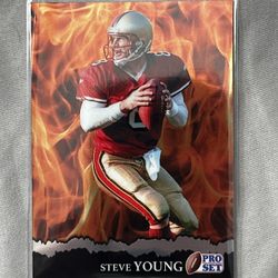 Steve Young - 3/3 RARE Leaf Pro Set