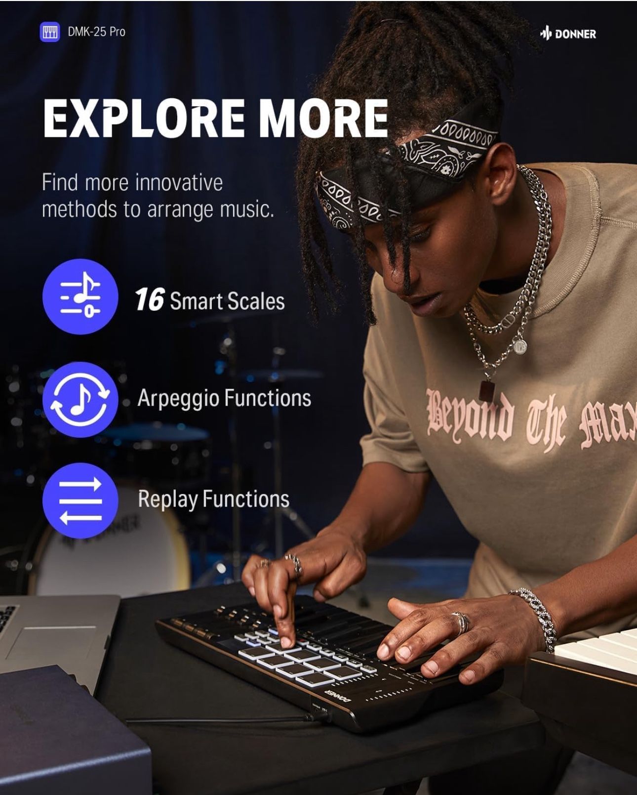 DMK-25 Pro MIDI Keyboard