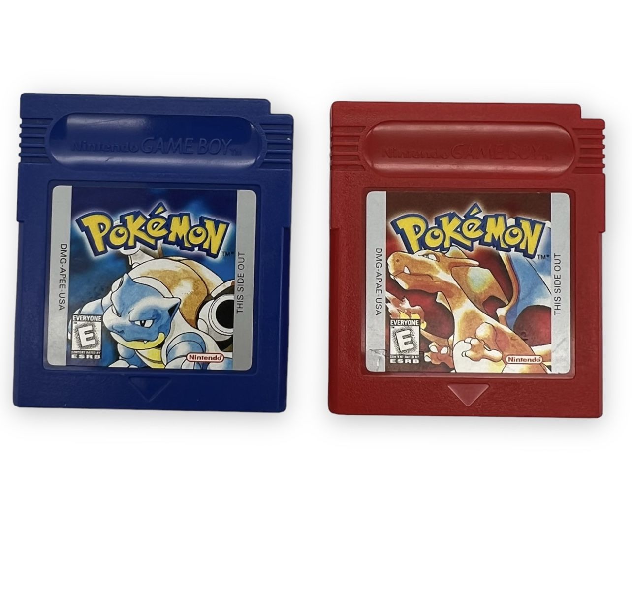 Nintendo Pokémon Red And Blue Version Gameboy