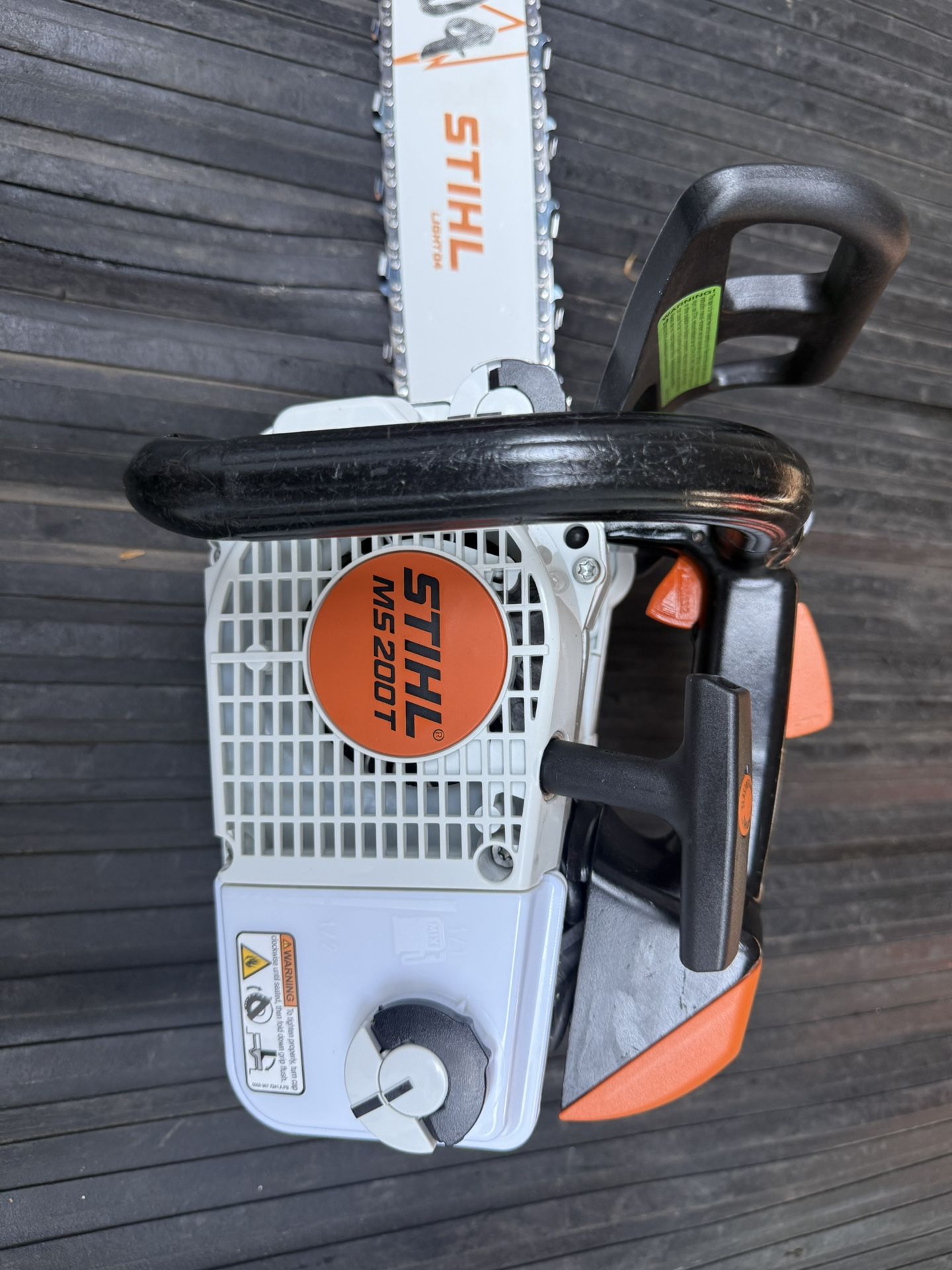 Stihl Chainsaw MS200T 16” BAR And Chain