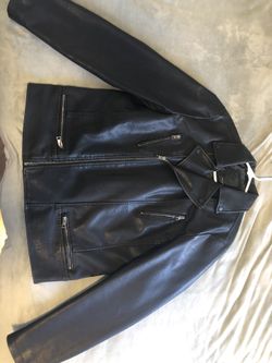 New Look Men’s (L) Leather Jacket