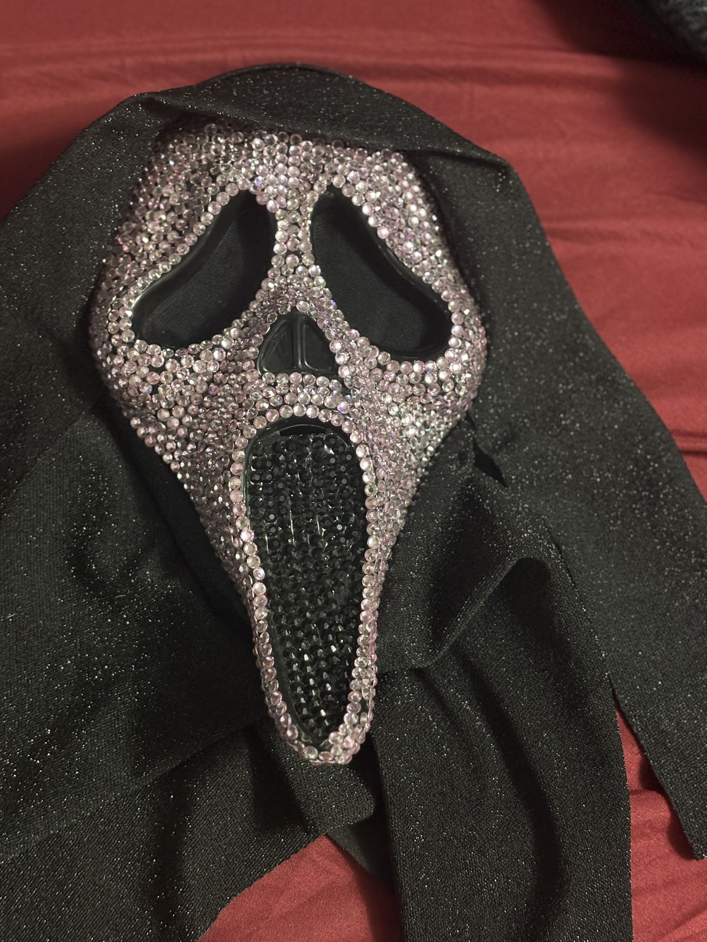 pink Rhinestone Ghostface