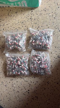 New 7.3mm Concrete Round Nails for Mini Steel Nail Gun (42mm) - Multiple Packs