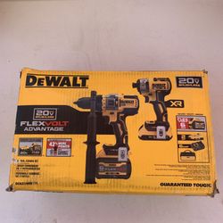 Dewalt Flexvolts 1/2 Hammer Drill Combo 